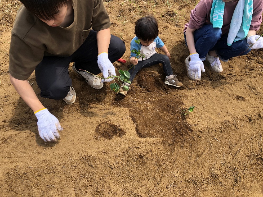 屋外, 人, 草, 子供 が含まれている画像

自動的に生成された説明